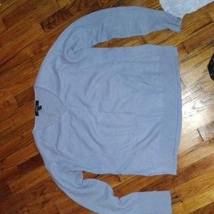 Saks 5th Ave blue cashmere sweater size xs